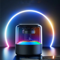 Bluetooth speaker with light