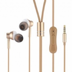 High quality Wired metal earphone Headphone in-ear earphone handfree