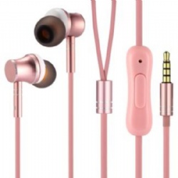 High quality Wired metal earphone Headphone in-ear earphone handfree