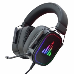 Wired Gaming Headphone with cool statical RGB LED