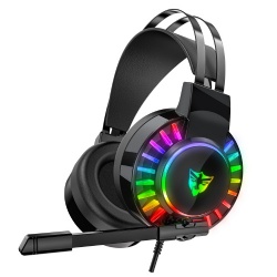 Wired Gaming Headphone with cool customized multicolored breathing LED
