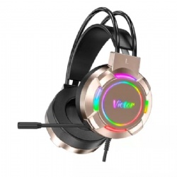 Wired Gaming Headphone with cool statical RGB LED