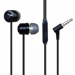 Wired metal earphone Headphone in-ear earphone handfree